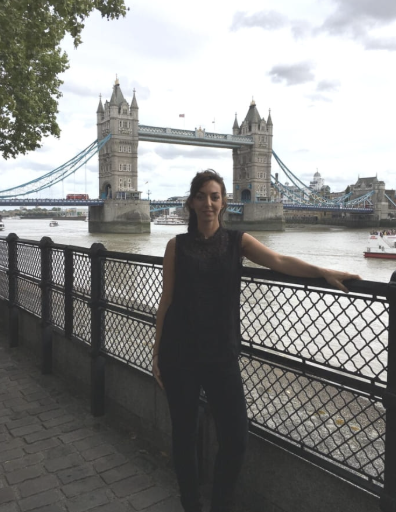 Stéphanie à Londres