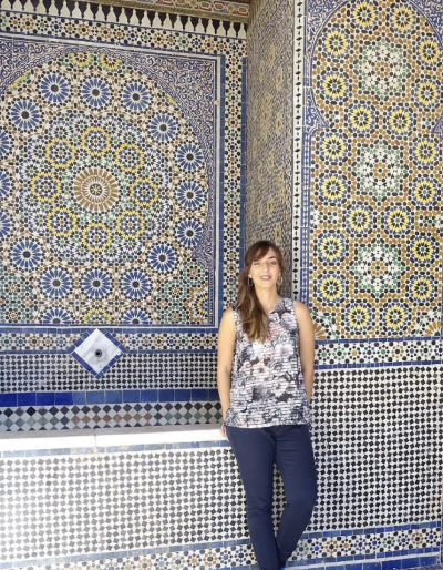 Stéphanie au Maroc