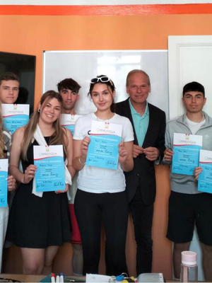 certificat fin de séjour linguistique san remo